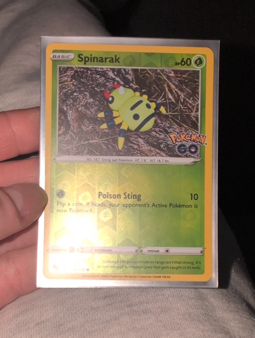 Reverse Holo Spinarak
